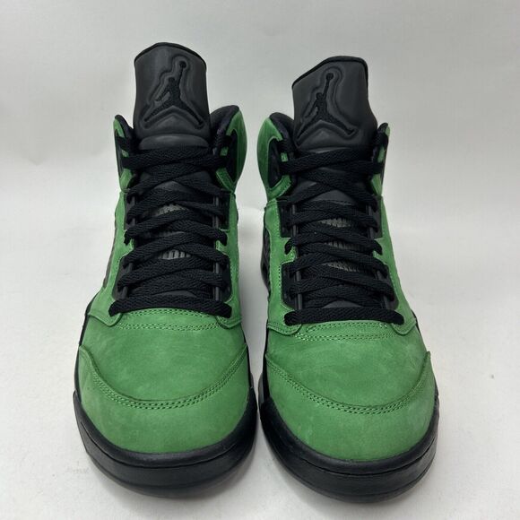 Nike Shoes Air Jordan 5 Retro SE “Oregon/Green Yellow” 2023 - Picture 2 of 8